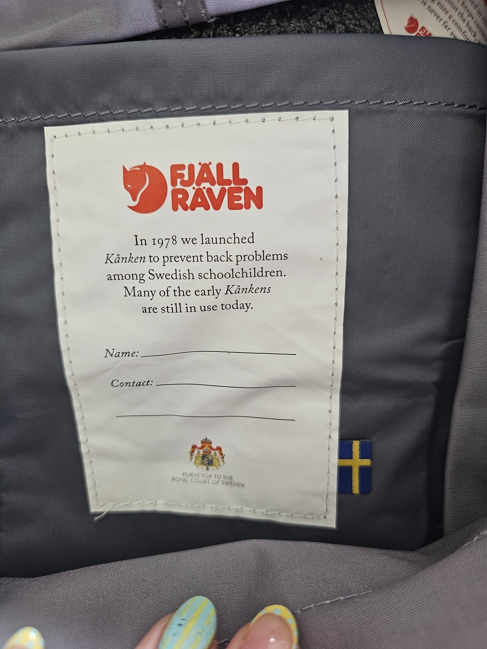 Fjallraven Kånken Mini Backpack in gray - Picture 8 of 16